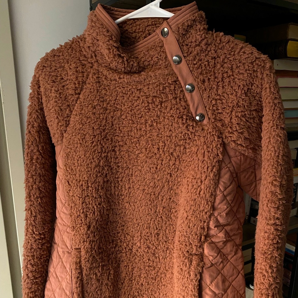 Abercrombie Teddy Jacket, size M